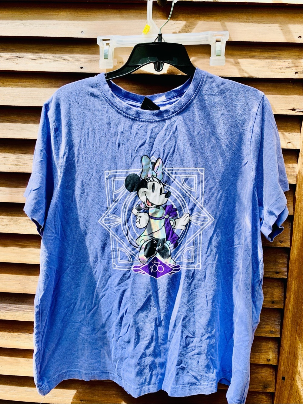 Disney Kids Minnie Mouse Tee - Lavender Blue